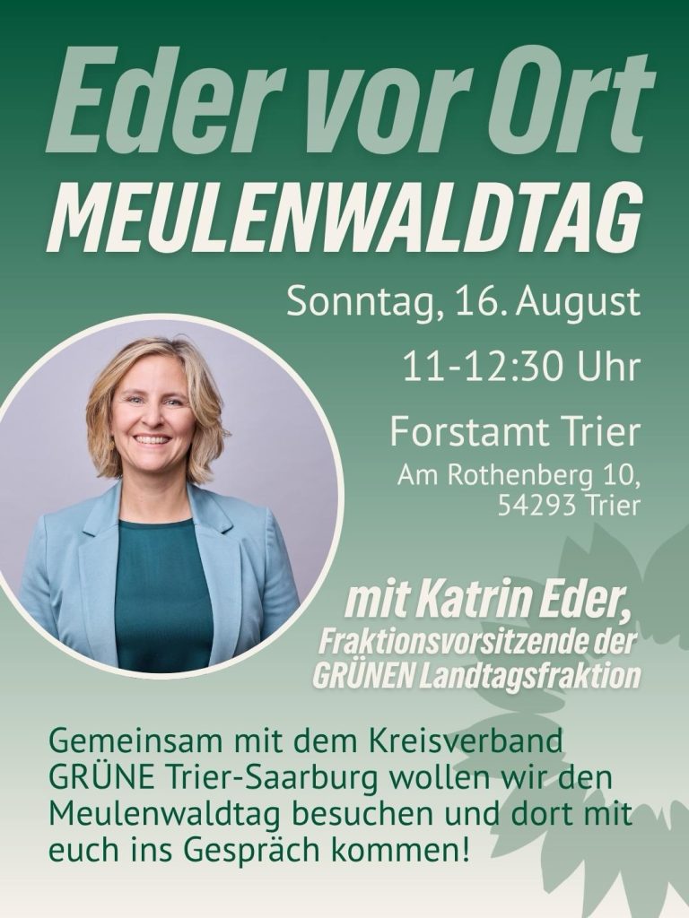 Katrin Eder vor Ort